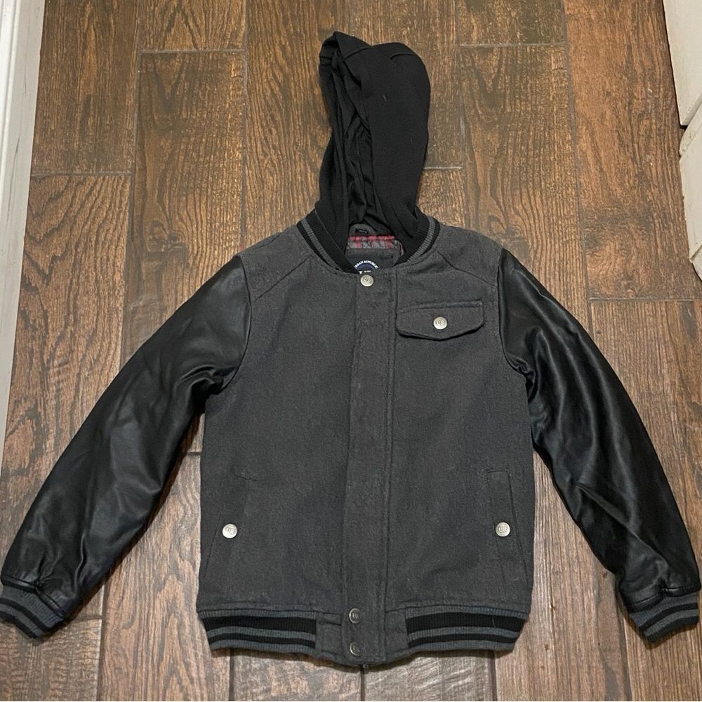 Urban Republic Charcoal and Black Kids' Jacket Size L (14/16)